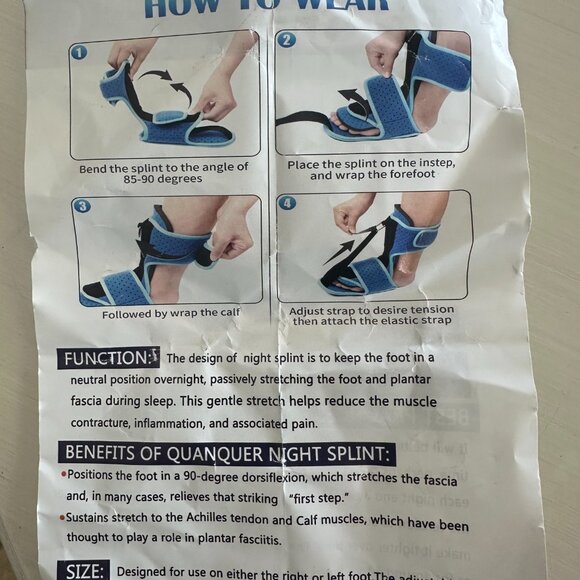 Plantar Fasciitis Night Splint - Picture 3 of 3